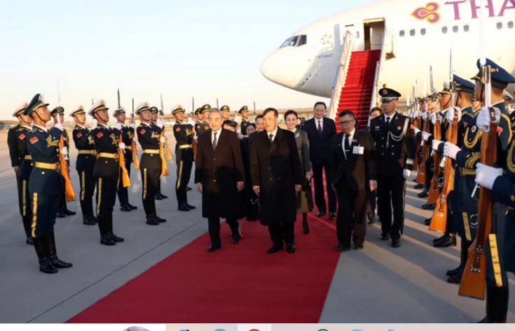 Presiden Tiongkok akan Menjamu Raja dan Ratu Thailand di Beijing